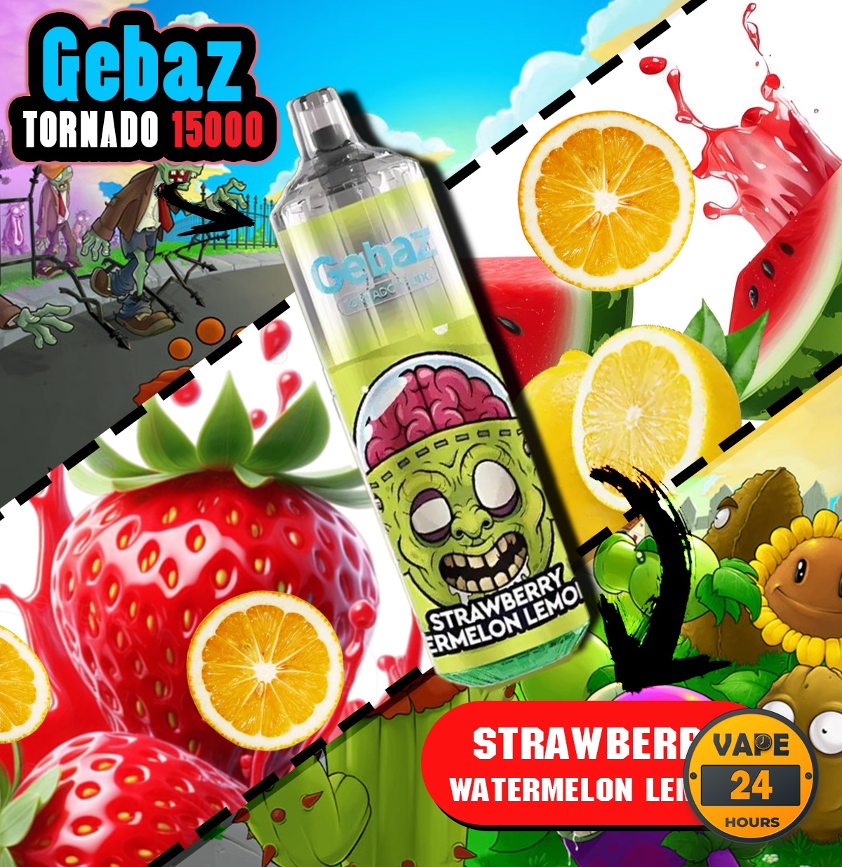 Gebaz Tornado 15000 Puffs