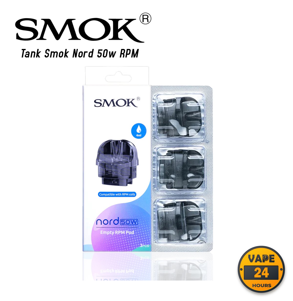 แท็งค์สำรอง Smok Nord 50w