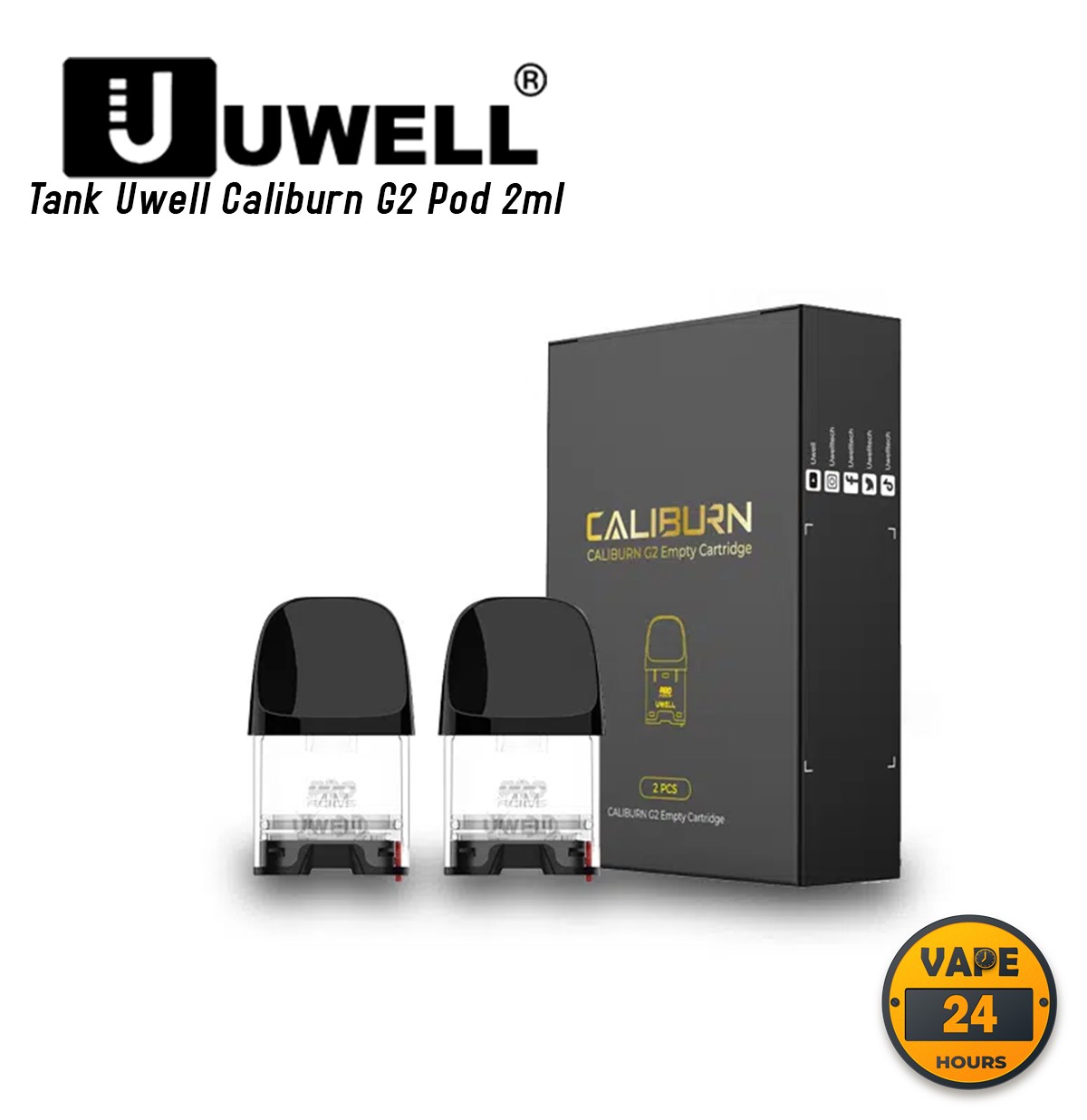 แท็งค์สำรอง Uwell Caliburn G2