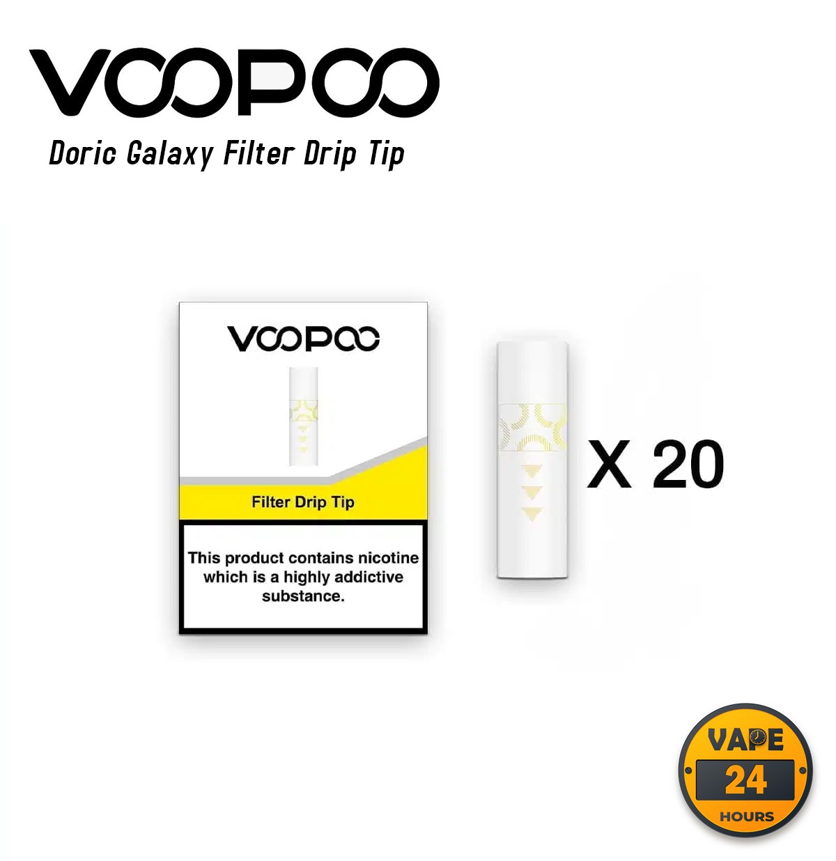 Voopoo Doric Galaxy Filter Drip Tip