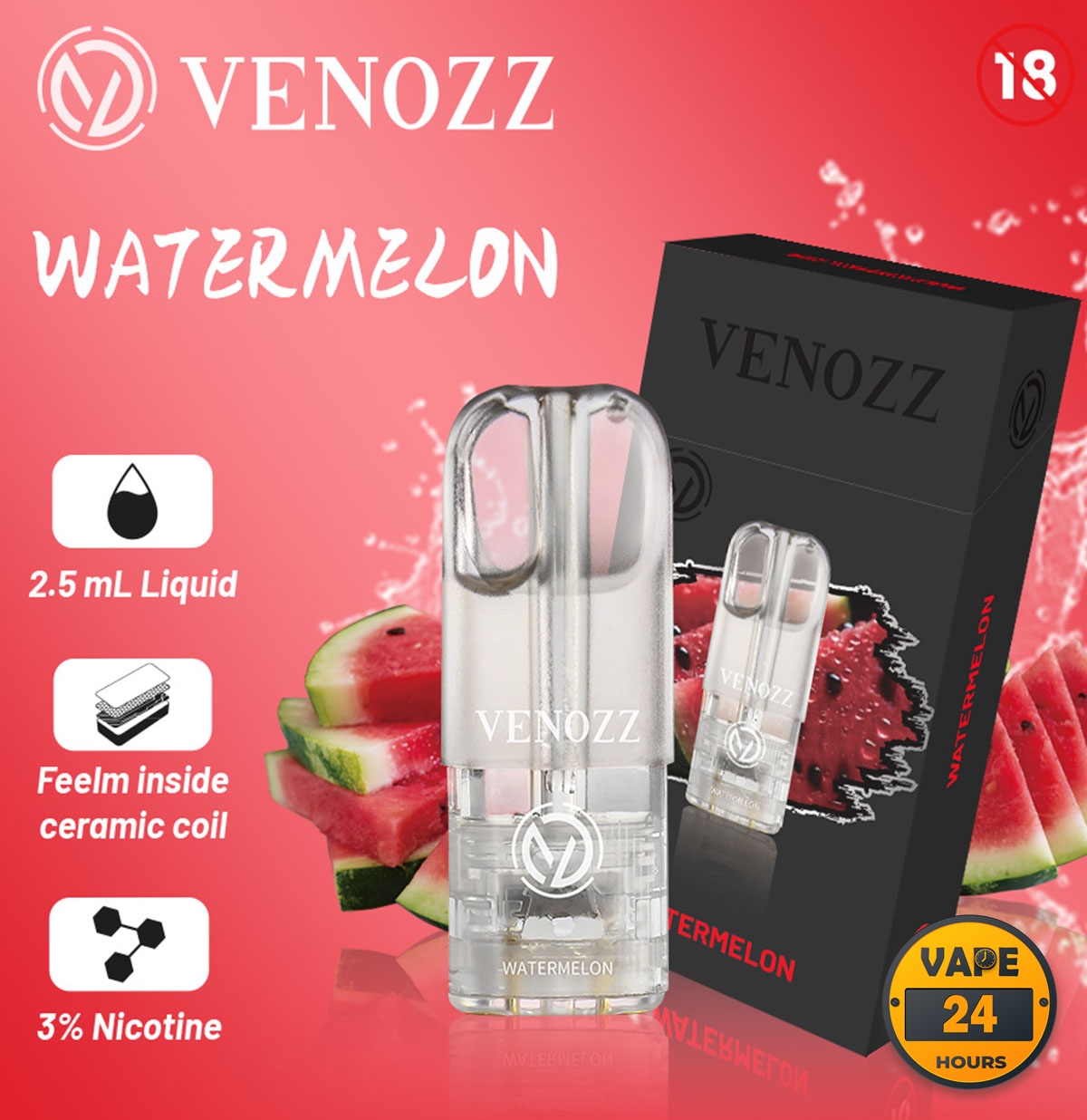 หัว Venozz Pod 2.5ML