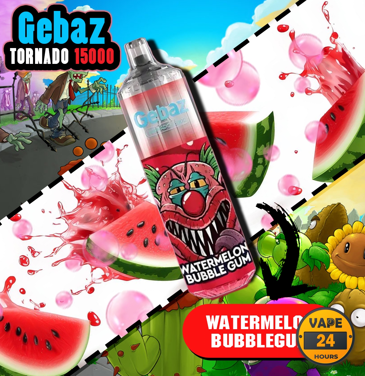 Gebaz Tornado 15000 Puffs