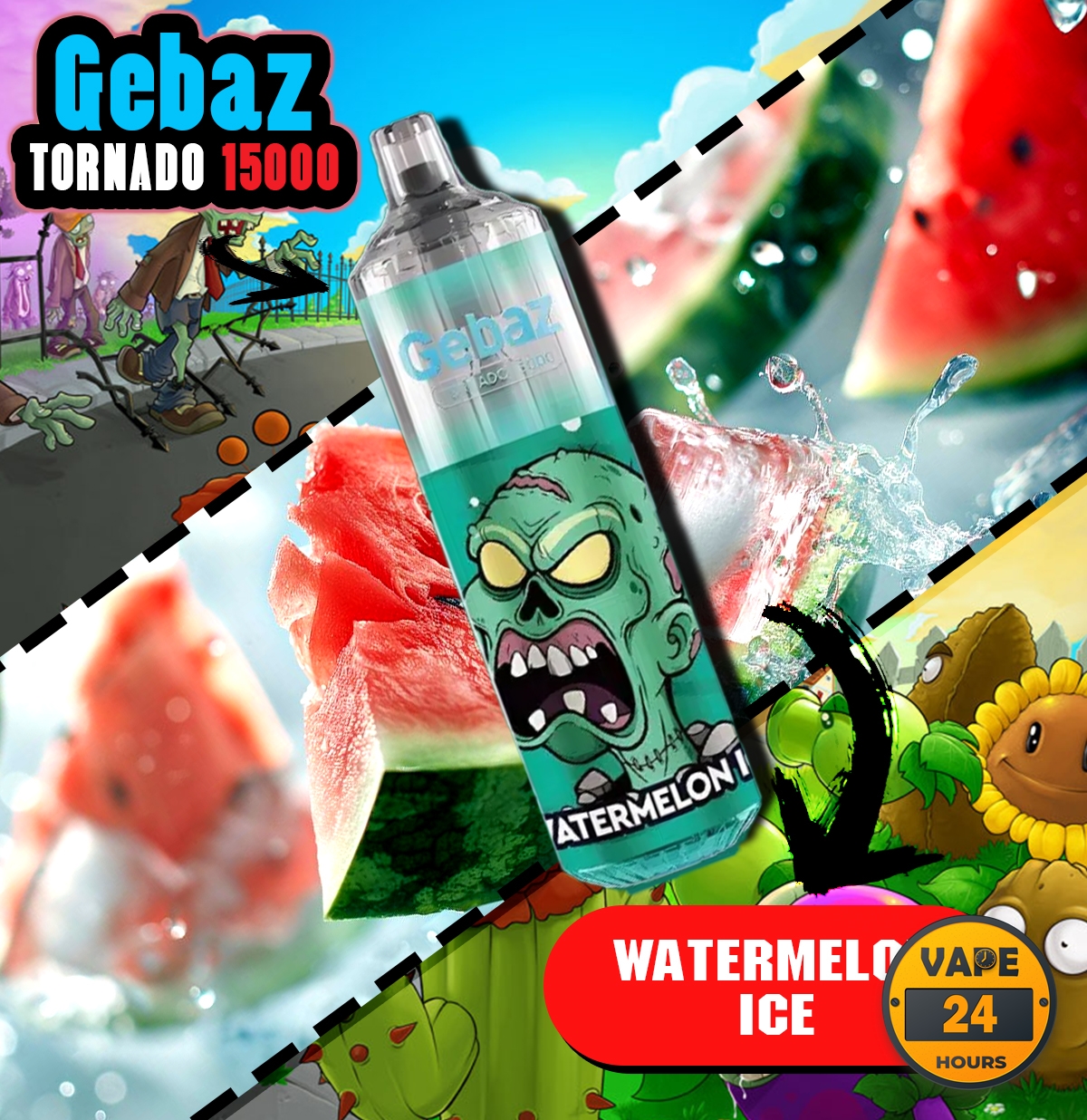 Gebaz Tornado 15000 Puffs