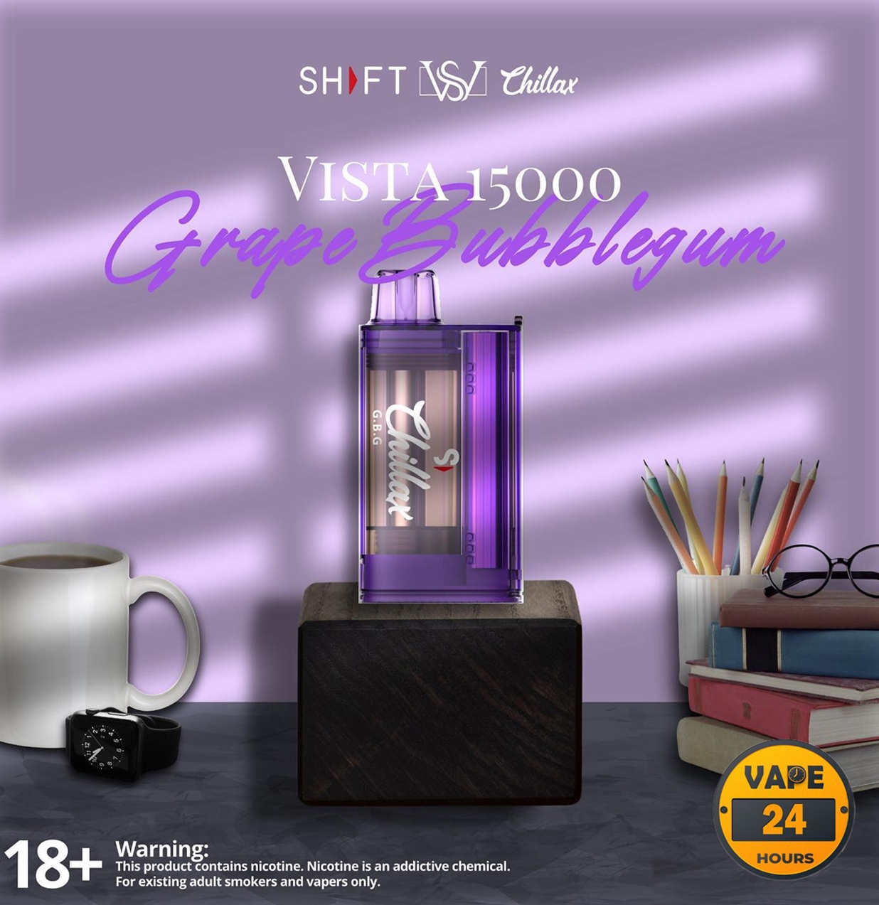 Chillax Vista 15000 Puffs
