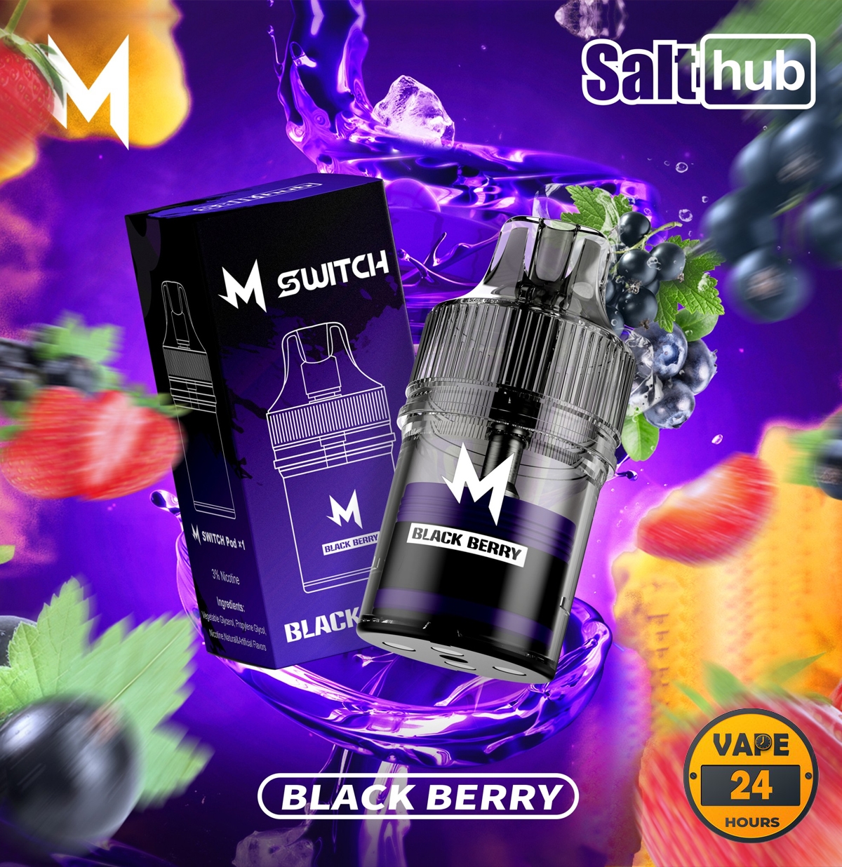 หัว M Switch 15000 Puffs