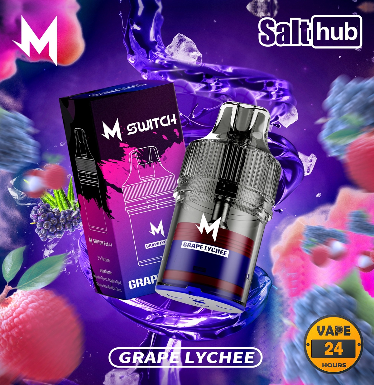 หัว M Switch 15000 Puffs