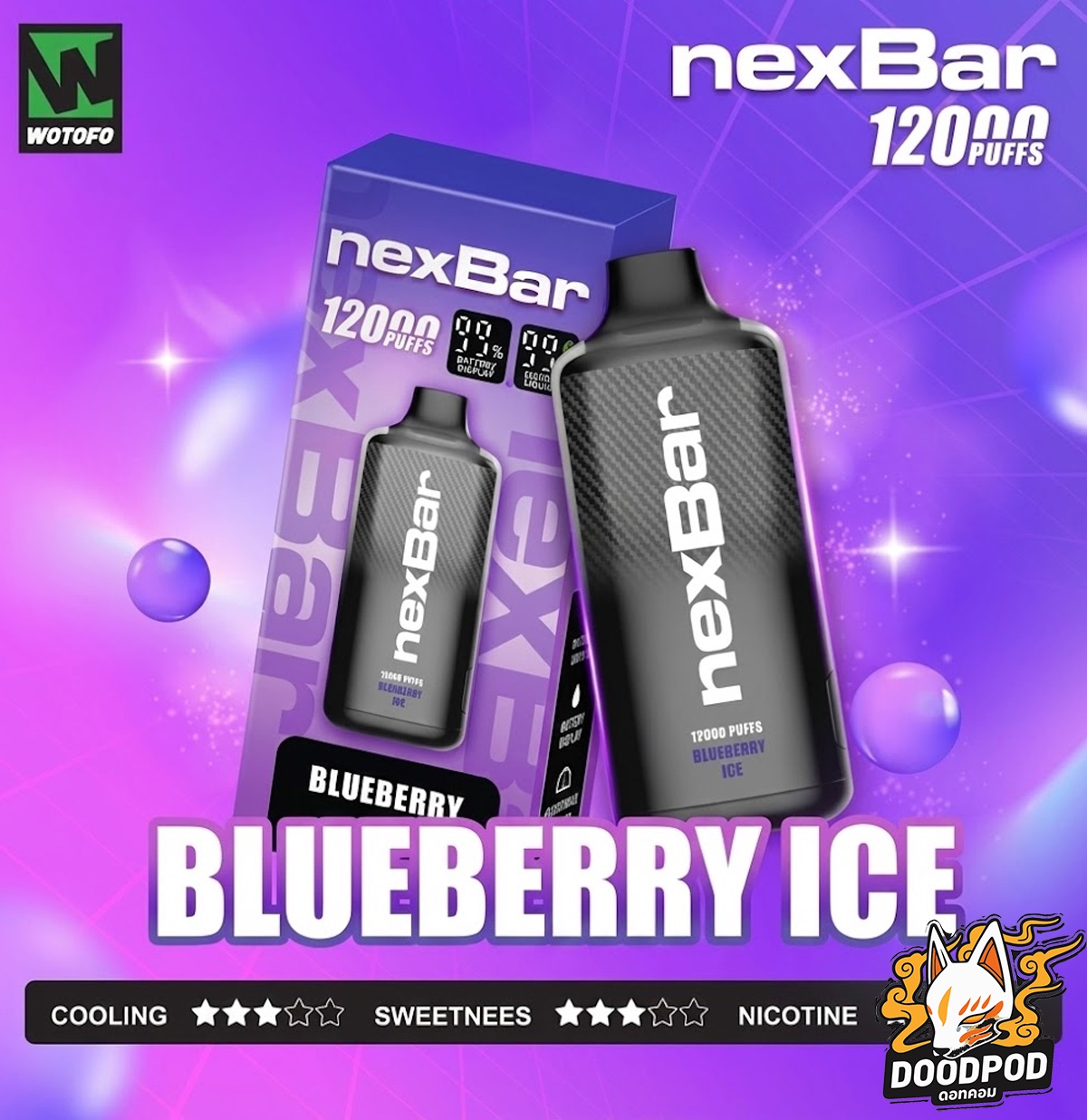 Wotofo Nexbar 12000 Puffs