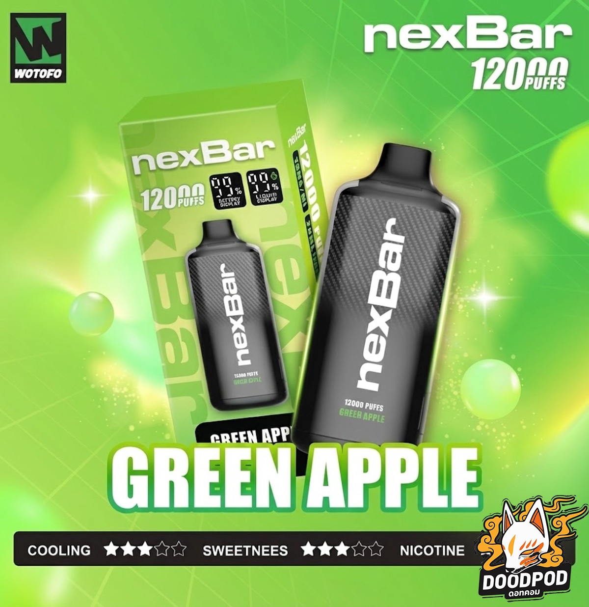 Wotofo Nexbar 12000 Puffs