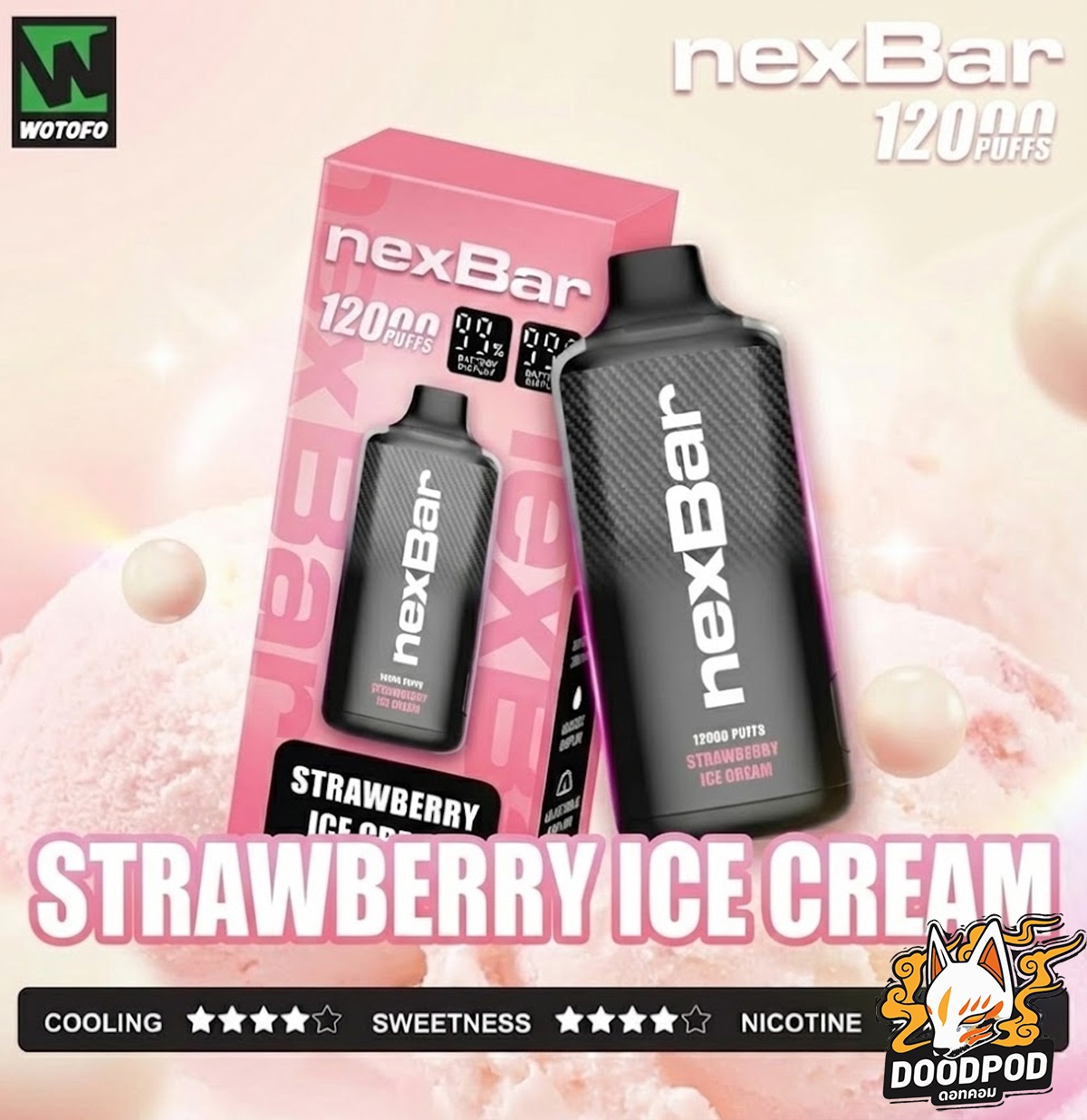 Wotofo Nexbar 12000 Puffs