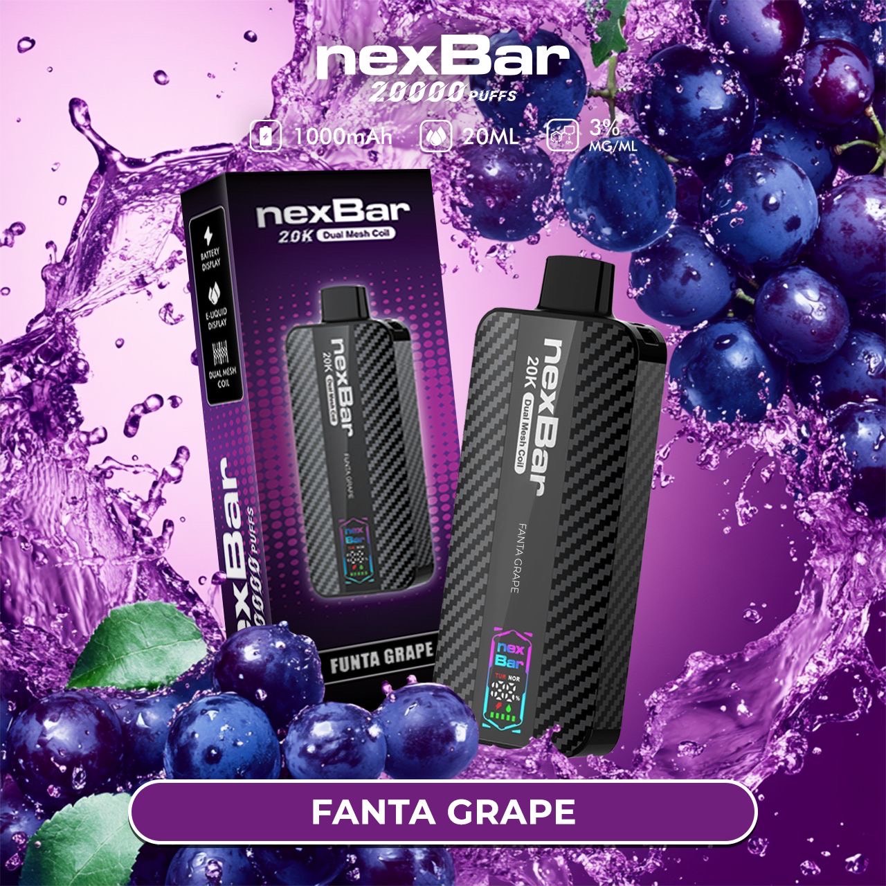 Wotofo Nexbar 20000 Puffs