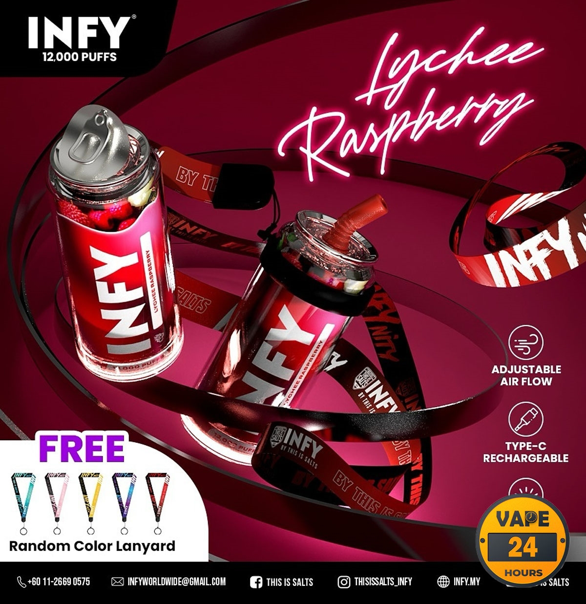 INFY 12K 12000 Puffs